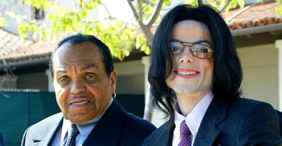 Joseph e Michael Jackson em março de 2005. (Foto: Getty Images)