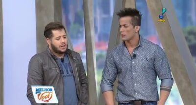 Hugo e Tiago detonaram Zeca Camargo
(Foto: Reprodução/ RedeTV!)