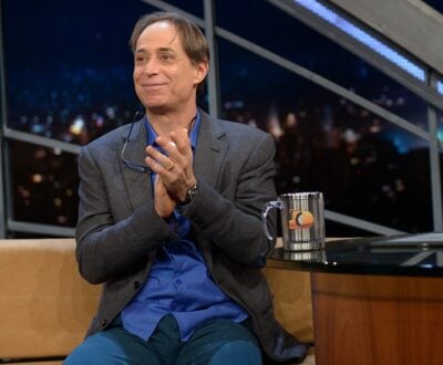 Pedro Cardoso no Programa do Jô (Foto: Ricardo Martins)