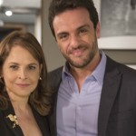 Alex (Rodrigo Lombardi) com Carolina (Drica Moraes)
(Foto: Globo/Renato Rocha Miranda)