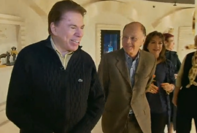 Silvio Santos e Edir Macedo se entrevistaram, um ao outro (Foto divulgação)