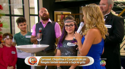 Eliana perde a vice-liderança apostando em novela infantil (Foto reprodução)