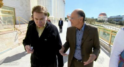 Silvio Santos e Edir Macedo ficaram nos assuntos mais comentados do Twitter (Foto divulgação)