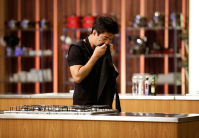 Fernando foi eliminado do MasterChef
Foto: Carol Gherardi/Band