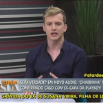 Aaron Racanicchi esteve no "A Tarde é Sua" (Foto reprodução0