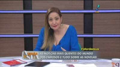 Sonia Abrão no comando do 