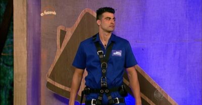 JP venceu a prova da chave (Foto: Reprodução)