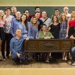 Elenco da nova "Escolinha do Professor Raimundo"
(Foto: Globo/Tata Barreto)
