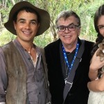 Walcyr Carrasco e atores de "Eta Mundo Bom" (Foto: Reprodução)