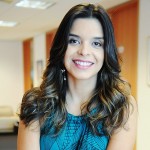 Vivian de Oliveira começou na Record como estagiária (Foto: Divulgação)