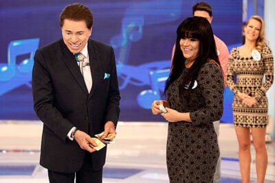 Silvio Santos e Mara Maravilha (Foto: Divulgação)