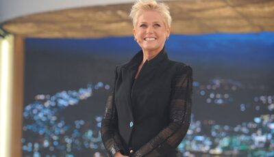 Xuxa em seu programa na Record
(Foto: Blad Meneghel)