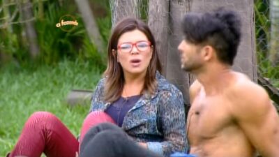 Mara e Marcelo Bimbi discutem em 