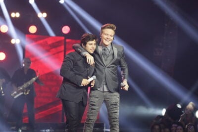 Michel Teló e Renato Vianna (Foto: Divulgação)