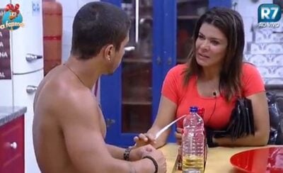 Mara Maravilha e Douglas Sampaio em 