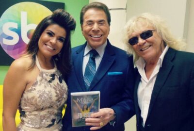 Mara Maravilha, Silvio Santos e Ovelha
(Foto: Reprodução/Instagram)