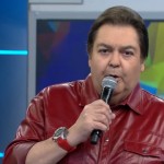 Faustão durante o programa de ontem (20), que marcou baixa audiência
(Foto: Reprodução/Globo)