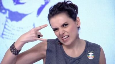 Monica Iozzi no Vídeo Show. (Foto: Reprodução/Globo)