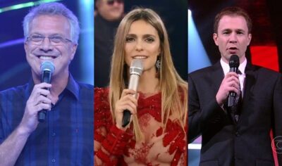 Pedro Bial, Fernanda Lima e Tiago Leifert
(Foto: Divulgação/Reprodução/Globo/Montagem)
