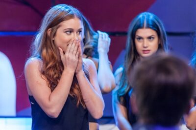 Eliza (Marina Ruy Barbosa) comemora sua vitória
(Foto: Globo / Arthur Meninea)