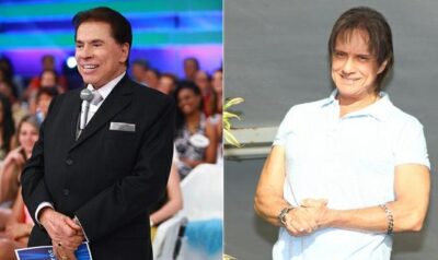 Silvio Santos e Roberto Carlos (Fotos: Divulgação)