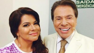 Mara Maravilha ao lado de Silvio Santos
(Foto: Divulgação)
