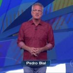 Pedro Bial no segundo dia do "BBB 16", ontem (20)
(Foto: Reprodução/Globo)