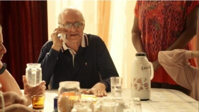 Feliciano (Marcos Caruso) em cena de 