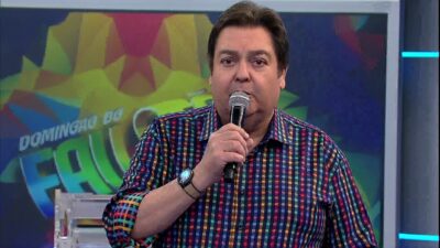 Faustão durante o 
