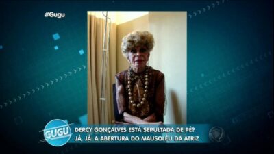 Dercy Gonçalves em vídeo para Silvio Santos exibido no 