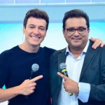 Rodrigo Faro e Geraldo Luís apresentadores da Record
(Foto: Divulgação)