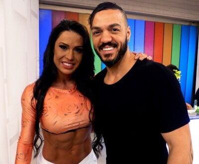 O cantor Belo fez uma linda declaração de amor para Gracyanne Barbosa (Foto: Divulgação)