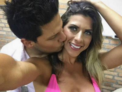 Thiago e Ana Paula (Foto: Reprodução)