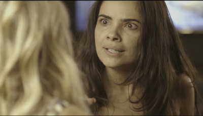 Tóia promete vingança ao descobrir toda verdade sobre Romero (Foto: Reprodução)