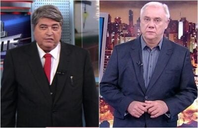 Datena e Marcelo Rezende. (Foto: Montagem/Divulgação)