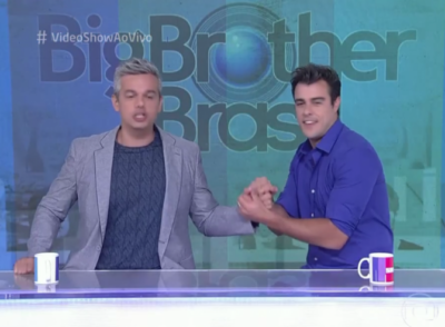 Joaquim está no programa com Otaviano Costa (Foto: Reprodução)