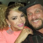 Leo Áquilla junto com o marido Chico Campadello (Foto: Divulgação)