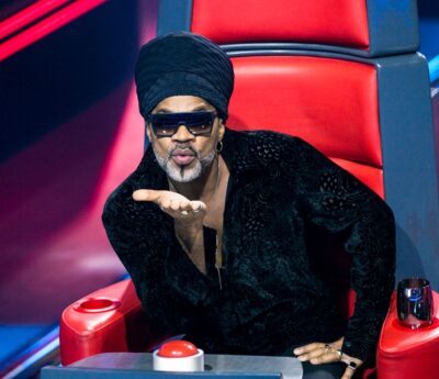 Carlinhos Brown no The Voice Kids (Foto: Isabella Pinheiro/Gshow)