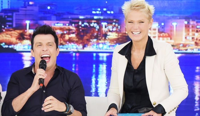 Xuxa e Wellington Muniz, o Ceará (Foto: Blad Meneghel)