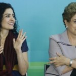 Letícia Sabatella e Dilma Rousseff (Foto: Divulgação)