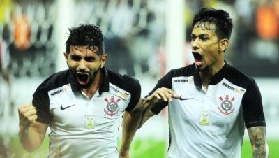 Corinthians vence Santa Fe com gol de cabeça marcado por Guilherme
(Foto: Marcos Ribolli)