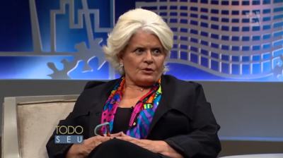 Jussara Freire no programa 