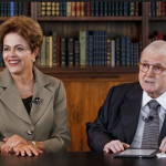 Jô entrevistou a Presidente Dilma em seu programa no ano passado (Foto reprodução)