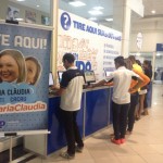 Universidade disponibiliza computadores para votação (Foto: Divulgação)