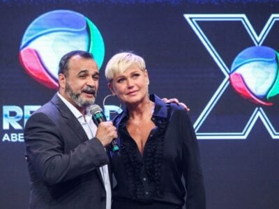 Bispo Marcelo Silva em rara aparição pública, ao lado de Xuxa (Foto: Divulgação)