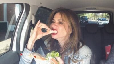 Luciana Gimenez durante o 