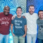 Elenco do programa Encrenca. (Foto: Divulgação)