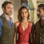 Santo (Domingos Montagner), Tereza (Camila Pitanga) e Cícero (Marcos Palmeira)
(Foto: Globo/Renato Rocha Miranda)