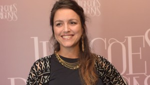 Manuela Dias no lançamento de "Ligações Perigosas" (Foto: Globo / Estevam Avelar)