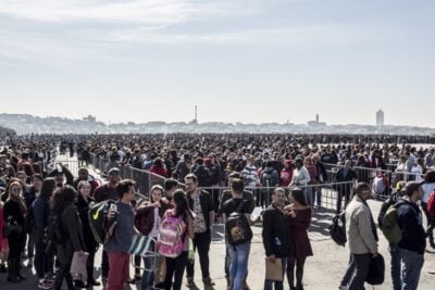 Fila de candidatos para o 